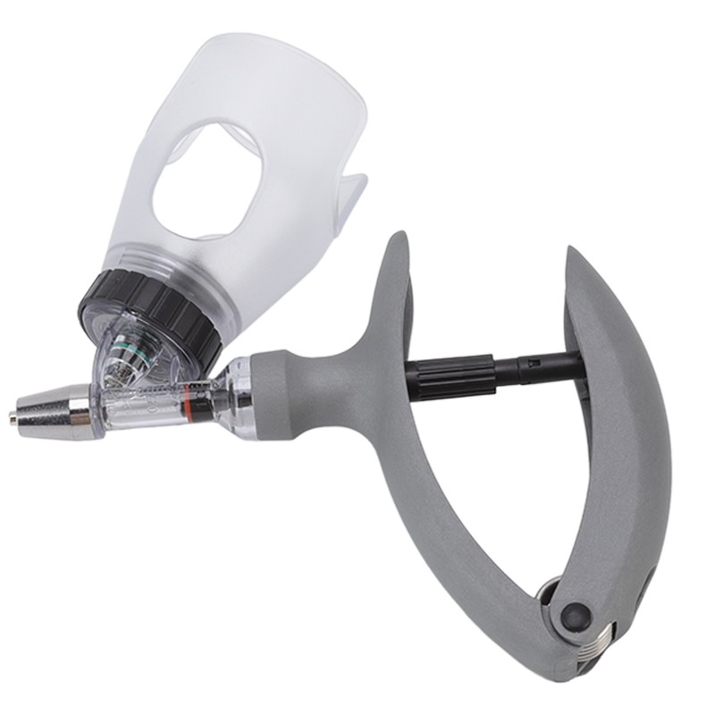 Animal Injector Gun Adjustable Continuous Syringe Drench Gun Automatic Vaccine