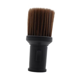 BIUDECO Soft Hair Brush for Barbershop Neck Duster Brush for Barber Cutting Black Barber Hairdressing Brush