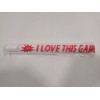Unbranded Light-Up Foam Sticks LED "I LOVE THIS GAME" Tube