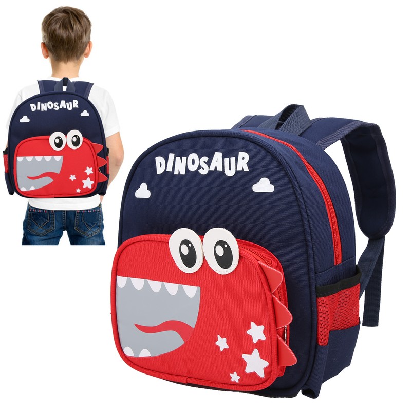 Baby School Bag Dinosaur Cartoon Backpack Cute Kindergarten Schoolbag Shoulder