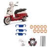 15PCS Racing Variator Kit for Chinese Scooter Moped ATV 4‑Stroke