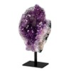 British Fossils Premium Quality Brazilian Amethyst on Stand - Luxury