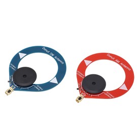 2Pcs Donut AM, AM Mini Loop Loop Antenna for Portable AM MW SW Shortwave Anti-Interference Radio