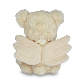 Bearington Peace Plush Stuffed Animal Angel Teddy Bear, 12"