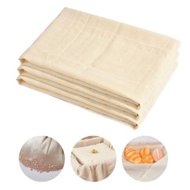 ATPWONZ 39 SqFt Natural Cotton Ultra Fine Cheesecloth Unbleached Mesh Hole Neat Not Loose Muslin Cheese Cloth for Strainer Filter Cloth, Baby Towels (3 Pack, 3 Yards)