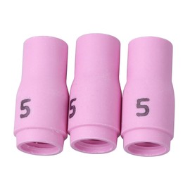 Timunr 123PCS TIG Welding Torch Repair Kit – Stubby Gas Lens, Alumina Nozzles, Glass Cups for WP-17/18/26 – Welding Nozzle and Collet Set