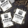Great Papers! Black And Faux Gold Holiday Letterhead / 80