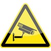 Zirni Video Surveillance CCTV Warning Sign Sticker Decal Design