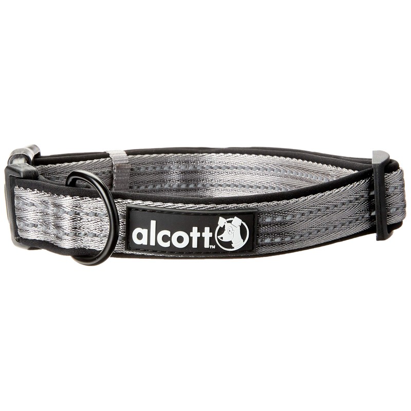Alcott Adventure Essentials Collar, Large, Grey