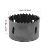 uxcell 2-13/16 Inch (71mm) Bi-Metal Hole Saw for Cutting Aluminum