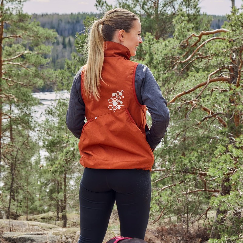 Hurtta ECO Training Vest for People, BlackBerry, L