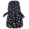 Baby Stroller Cushion Soft Flannel Star Pattern Universal Infant Trolley