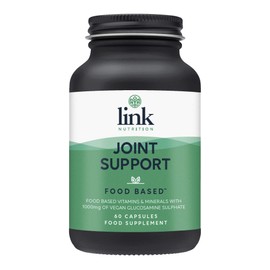 Joint Support [Food Based] | 1000mg Vegan Glucosamine Sulphate + Turmeric | Vitamin C contributes to Normal Collagen Formation for The Normal Function of Bones and Cartilage | Vegan | 60 Vegecaps