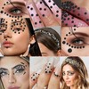 3555 Pieces Face Gem Stickers Self Adhesive Rhinestone Stickers for