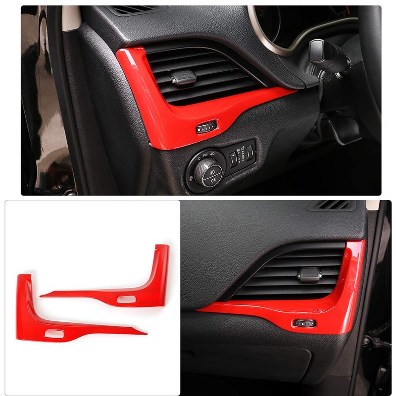 Center Console Dash Air Vent Cover Trim Interior Accessories for
