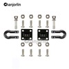 Chanjorlin 1/10 RC Car Mini Metal Trailer Chain and Tow
