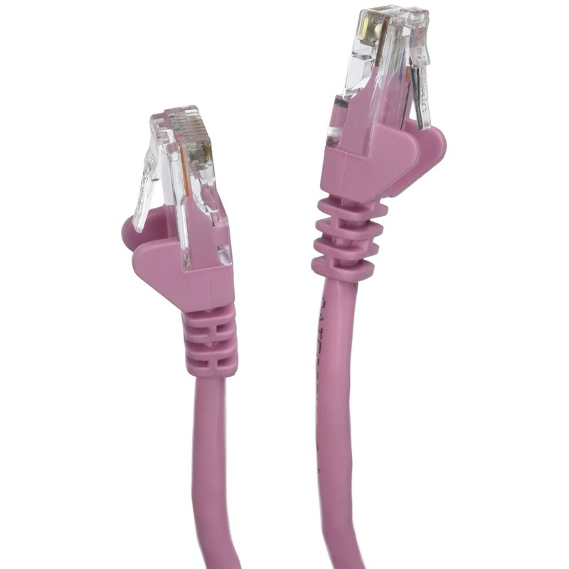 Belkin A3L791-03-PNK-S 3-Feet Cat 5E Network Cable, Pink