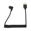 HD Multimedia Interface Cable 8K 48Gbps Right Elbow Mini HD