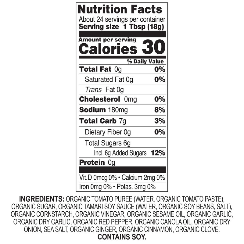 Organic Asian Fusion General Tso Sauce, 15 Ounce - Non-GMO,