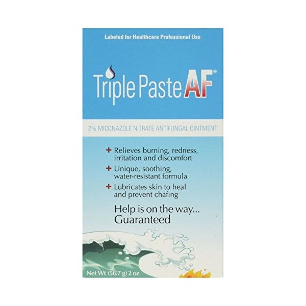 Triple Paste AF Antifungal Nitrate Medicated Ointment 2 oz (Pack of 2)