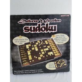 Senario Entertainment - Deluxe Wooden - Sudoku - Board Game