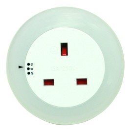 Eagle Automatic Plug in Multi Colour Plug Through LED Night Light with Dusk Till Dawn Daylight Sensor for Nursery, Halls, Stairs, Landings, Bedrooms [Energy Class A+]