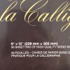 Osmiroid Calligraphic Practice Pad 9 x 12 - 50 Sheets