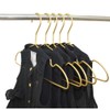 KOOBAY 12.5” Baby Clothes Clips Hanger Children Coat Hanger Display