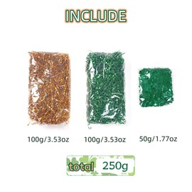 Gloreyan 8.8oz St. Patrick's Day Crinkle Cut Paper Shred, Metallic Green Gold Raffia Paper Sherd Filler Grass with Shamrock Confetti Easter Grass for St Patrick's Day Gift Wrapping Basket Filling Birthdays Wedding Party Supply