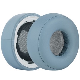 Geekria QuickFit Protein Leather Replacement Ear Pads for Sony WH-H800 Headphones Ear Cushions, Headset Earpads, Ear Cups Repair Parts (Mint Green)