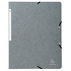 Exacompta 5510E Folder with Corner Elastic Fastener Bands