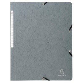 Exacompta 5510E Folder with Corner Elastic Fastener Bands