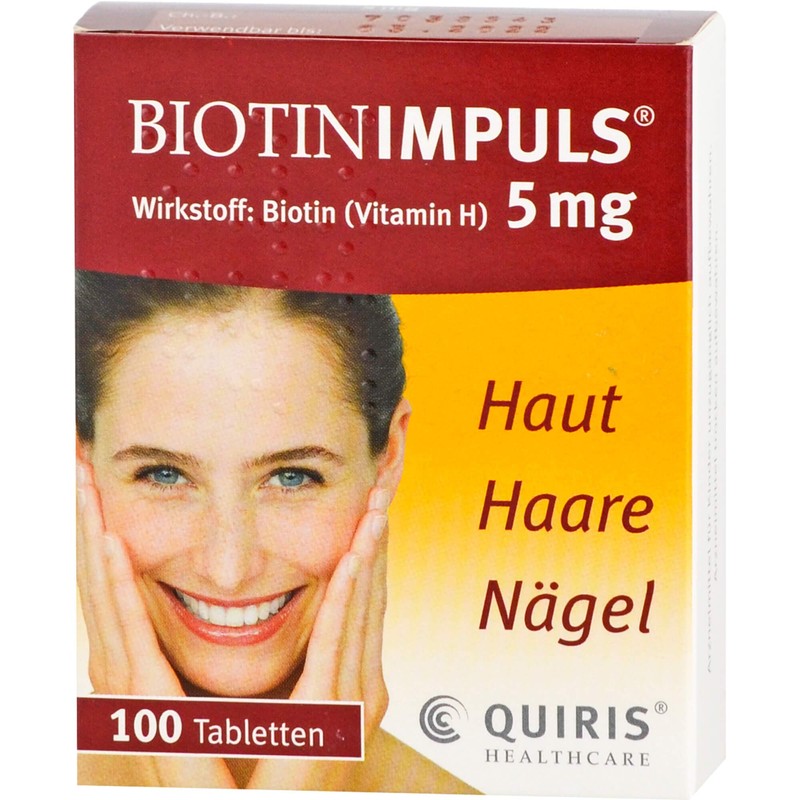 Biotin Impulses 5 mg Tablets Pack of 100