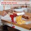Sailnovo Pasta Maker Machine, 180 Roller Pasta Maker, 9 Adjustable
