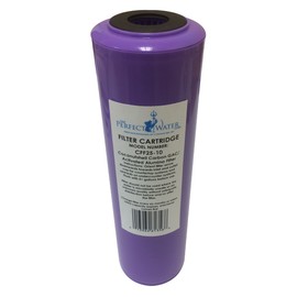Home Master CFF25-10 Jr F2 Replacement Water Filter, Activated Alumina/GAC Fluoride Filter, Purple, Pack of 3