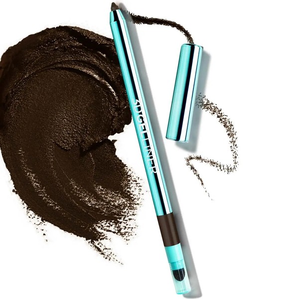 CLIENTO 4 Melted Caramel Brown Eyeliner, Pencil, Tear Bag Liner,