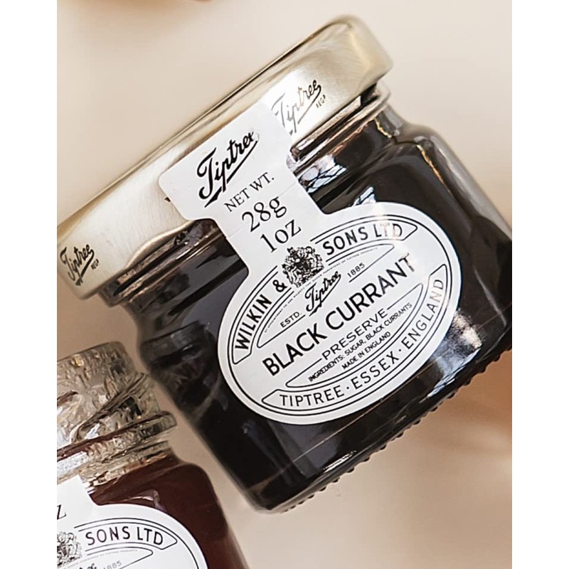 Tiptree Black Currant Preserve Minis, 1 Ounce (Pack of 72)
