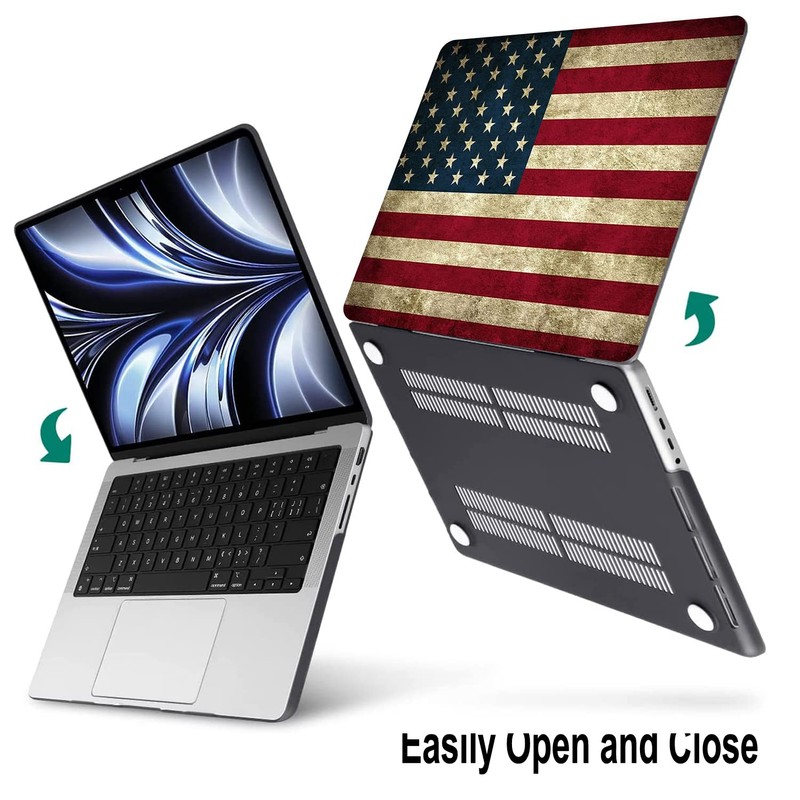QCzyc Compatible with MacBook Pro 14 inch Case 2021-2024 Release