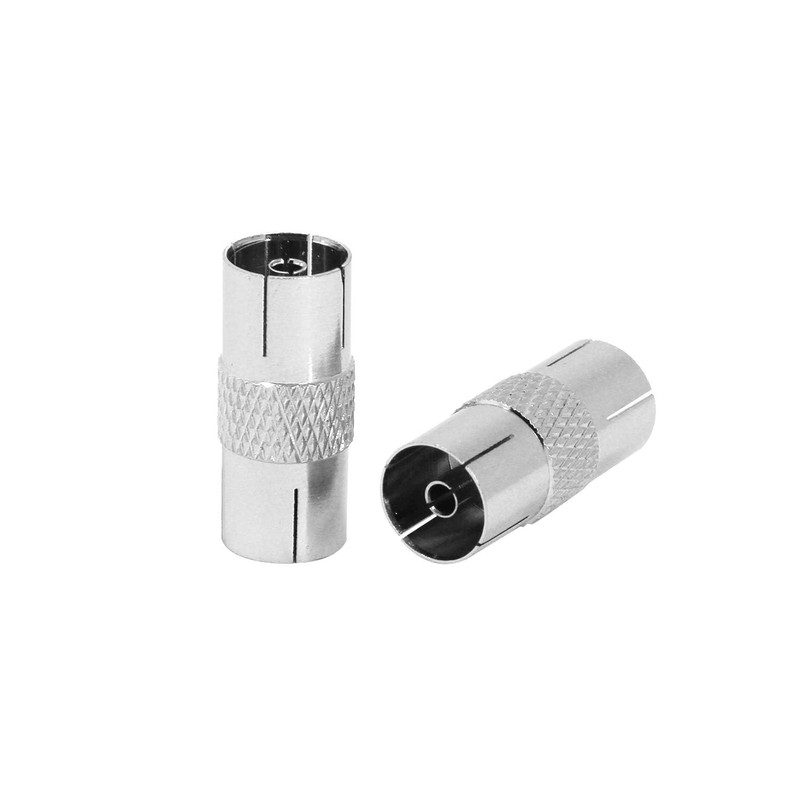 PADCR 2x Coaxial Socket to Coaxial Female Antenna Coaxial Adapter