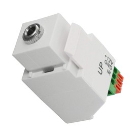 Keystone Infrared IR Receiver Adaptor for Remote Control Extender