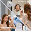 JJhxr 40X Magnifying Makeup Mirror, 5inch Handheld Travel Magnifying Mirror,