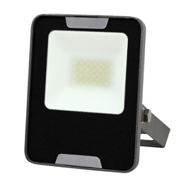 Tecnolite - Lámpara de Piso Reflector LED Exterior para Jardín o Patio, Luz Suave Cálida 20W IP65 a Prueba de Polvo y Agua, Estructura Resistente a la Interperie Flood light