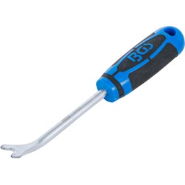 BGS 3193 Door Trim Removing Tool, Silver/Black/Blue, 240 mm