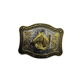 Unbranded Horse western Cowboy Style Belt Buckle Hebilla Vaquera Con Caballo