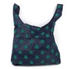 foldable pocket design market basket green star 4ea