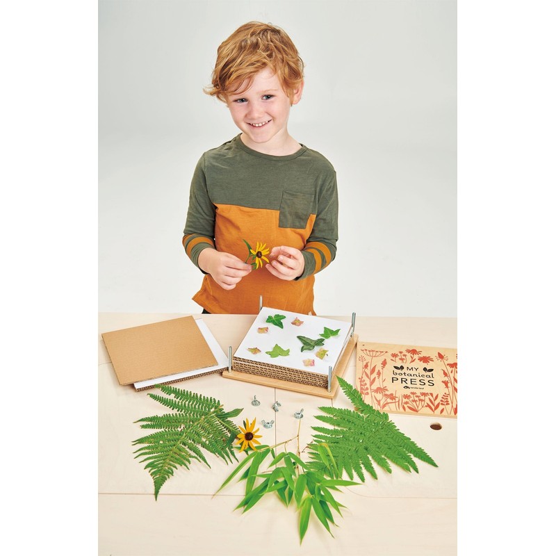 Tender Leaf Toys My Botanical Flower Press