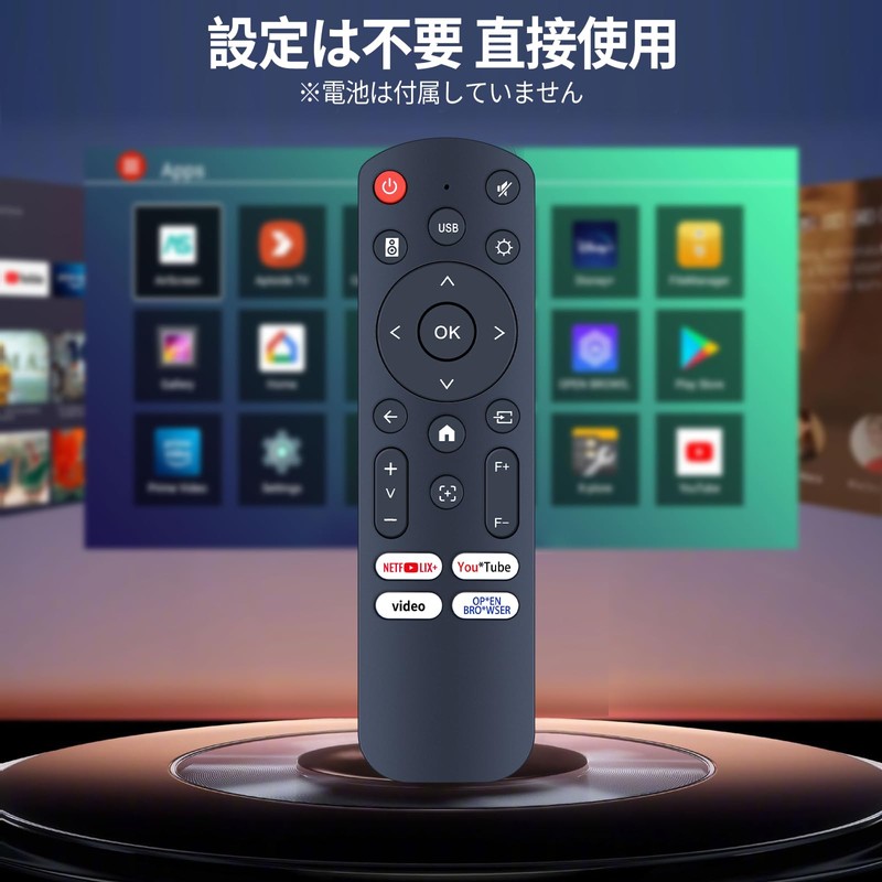 Projector Remote Control for Polocsh Projector P7 Compatible