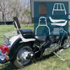 DSISIMO Chrome Backrest Sissy Bar With Luggage Rack Backrest Pad