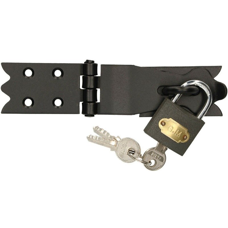 KOTARBAU® Safety Hasp 150 x 35 mm with Padlock Hasp
