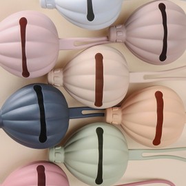 TinyHalo Silicone Pacifier Holder Case, BPA-Free Pacifier Holder, Silicone Pacifier Pouch for Travel, Pacifier Accessories for Boys & Girls, Silicone Storage Case for Diaper Bags & Strollers (Rose)…